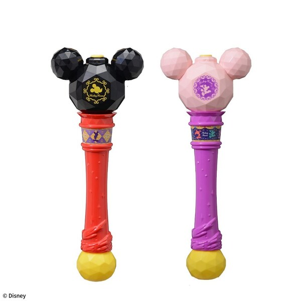 Disney　ミッキーマウスプラチナムザッカバブルワンド　ディズニー　新品2個セット　ブラック＆ピンク　シャボン玉　自動シャボン玉発射機