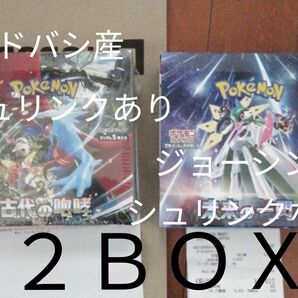 ポケモンカードゲーム　未来の一閃　古代の咆哮未開封2BOX