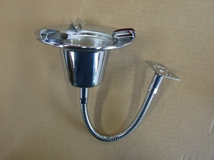  tulip ashtray (IS made )IS-51 flexible type ashtray chrome plating made 