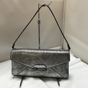 【中古】ディーゼル ハンドバッグ フラップ シルバー[jgg]