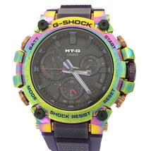 未使用 CASIO G-SHOCK MTG-B3000PRB オーロラ メンズ 腕時計 ブラック文字盤 電波ソーラー [jgg]_画像1