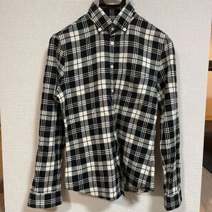 【felkod】 ms3354-Vintage Like Button Down Check Shirts