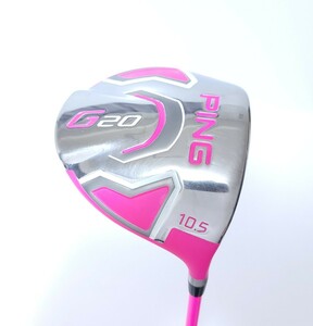 超希少 限定 ピン PING G20 BUBBAWATSON LimitedEdition ドライバー 10.5° S-FLEX ババワトソン 1W DR ピンク キレイめ　