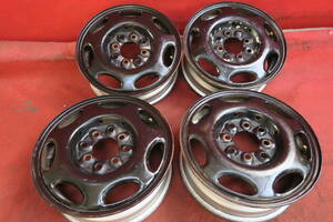  steel wheel 4ps.@( multi type ) 13×4.50B 4 hole PCD 100/114.3 offset : approximately +40 hub diameter 70mm *[H623]