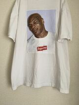 シュプリーム マイク タイソン Tシャツ Usa製 ボックス ロゴ size XL ユーズド 07Ss Supreme Mike Tyson Photo Tee White Box Logo 超レア_画像3