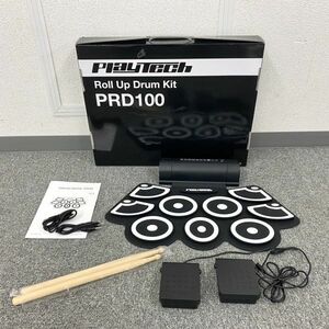 A034-H11-1431 PlayTech プレイテック RollUpDrumKit PRD100 デジタルドラム 楽器 器材 打楽器 ドラム