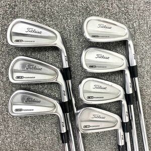 Y025-H15-1890◇Titleist タイトリスト CB FORGEO 712 アイアン7本 4/5/6/7/8/9/P スポーツ レジャー ゴルフ クラブ