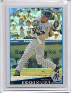 ●松井秀喜　カード　Vol.1023　2009TOPPS CHROME REFRACTOR #29　ニューヨーク・ヤンキース