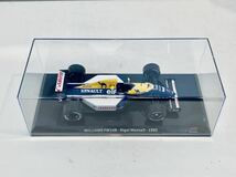 【送料無料】1/24 ビッグスケール F1 コレクション 32 ウィリアムズ ルノー FW14B マンセル 1992 イギリスGP ラクダ仕様 純正クリアケース_画像3