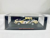 【送料無料】 1/43 Spark アルピーヌ A310 #4 J.P.Nicolas Monte Carlo Rally 1976 ライトポッド_画像4