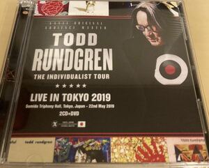 送料無料 Todd Rundgren (2CD＋ボーナス) The Individualist Tour Live in Tokyo 2019