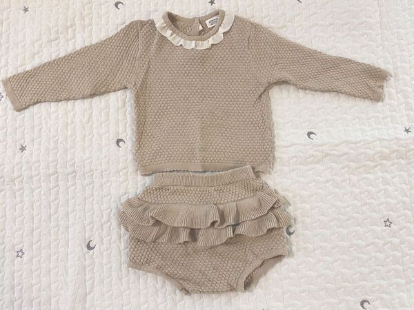 フリルニットセットアップ 韓国子供服