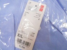 70 送120サ 1031%D17 UNIQLO ユニクロ ドライイージーケア コンフォート半袖シャツ ボタンダウン サイズS～3XL タグ付 未使用_画像8