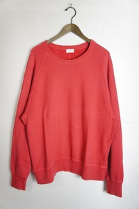 正規 18AW URU ウル CREW NECK SWEAT 長袖 クルーネック スウェット シャツ 18FUC06A 赤 サイズ2 本物 508N