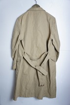 美品正規 19SS PHIGVEL フィグベル DUSTER OVER COAT ダスター オーバー シングル シルク混 コート ジャケット PMAH-OT05 茶 1 本物 1006N_画像2