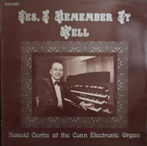 輸入LP盤 ロナルド・カーティス(電子オルガン）Lerner/Loewe：Yes,I remember it well～Cole Porter：Bigin the begin