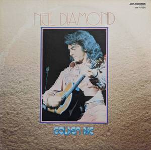 LP盤 ニール・ダイアモンド( Neil Diamond)　Golden Disc 「Song Sung Blue～Sweet Caroline」