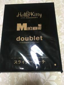 Men’s NONNO 2019年9月号付録 Hello Kitty × doublet スライダーポーチ
