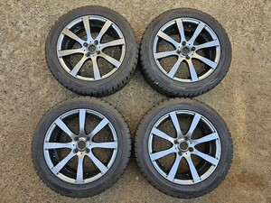 ユーロプレミアム シャインスポーク8 ＋ DUNLOP WINTER MAXX WM01 195/55R16 6.5J PCD100 INSET＋48 CB56.1 MINI R55 R56 R57 R58 R59