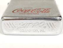 ZIPPO　ジッポ　coca cola コカコーラ　1983年　火花確認済み　_画像4