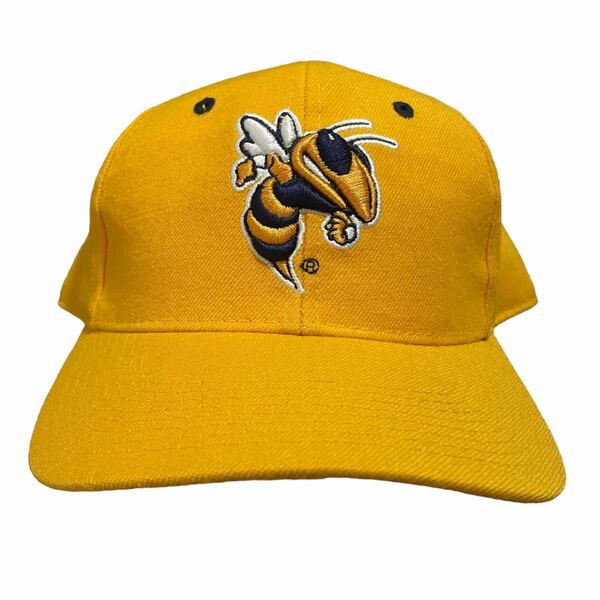 Gold Yellow Jacket Buzz Georgia Tech GT Baseball Cap キャップ