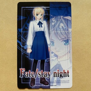 【未使用】テレカ Fate/stay night セイバー