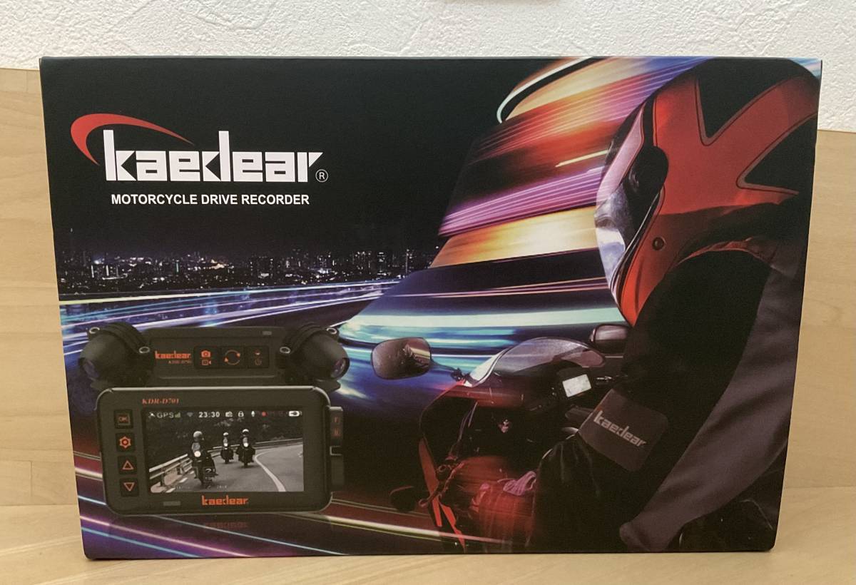 サポート無し版】 P501-D 5インチ GPS バイク ドライブレコーダー IPX7