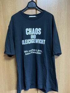 ☆ UNDERCOVER アンダーカバー CHAOS UND GLEICHGEWICHT Tシャツ 5 ☆ 