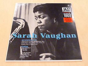 未開封 サラ・ヴォーン クリフォード・ブラウン 限定リマスター180g重量盤LP+ボーナス1曲 Sarah Vaughan With Clifford Brown Herbie Mann