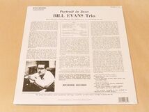 未開封 ビル・エヴァンス Portrait In Jazz OJC 復刻LP Bill Evans Trio Blue In Green Autumn Leaves 枯葉 Scott LaFaro Paul Motian_画像2