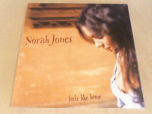 未開封 ノラ・ジョーンズ Feels Like Home 見開きジャケ仕様LPアナログレコード Norah Jones 2nd Blue Note ブルーノート