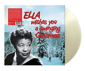 未開封 エラ・フィッツジェラルドElla Wishes You A Swinging Christmasナンバー入500枚限定クリア180g重量盤LP Ella Fitzgeraldクリスマス