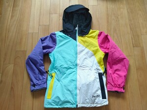 VOLCOM/ボルコム/スノーボードウエア/スノーボードジャケット/レディース/Sサイズ/LET IT STORM/マルチカラー/スノーウエア/スキーウエア