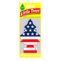 Little Trees リトルツリーエアフレッシュナー スターズ＆ストライプス USDM 10枚セット Vanilla Pride 送料込み_画像2