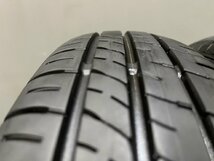 DUNLOP ENASAVE EC204 155/80R13 13インチ 夏タイヤ 4本 18～22年製 バリ溝 ヴィッツ プラッツ パッソ ブーン等　(TG157)_画像6