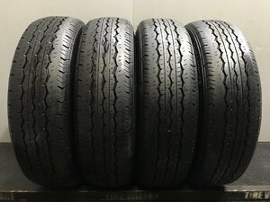 BS BRIDGESTONE ECOPIA RD613 195/80R15 107/105N LT 15インチ 夏タイヤ 4本 21年製 バリ溝 キャラバン等　(TB902MY)