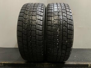 DUNLOP WINTER MAXX WM02 215/55R17 17インチ スタッドレス 2本 21年製 エスティマ オデッセイ ヴェゼル等 　(VTL831)