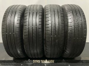 DUNLOP ENASAVE EC300+ 205/65R16 16インチ 夏タイヤ 4本 23年製 バリ溝 ヤリスクロス C28セレナ等　(TA848)