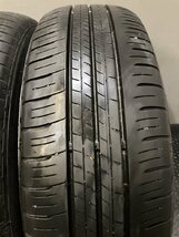 DUNLOP ENASAVE EC300+ 185/60R15 15インチ 夏タイヤ 4本 22年製 バリ溝 カローラフィールダー シエンタ ヴィッツ等　(TI224)_画像5