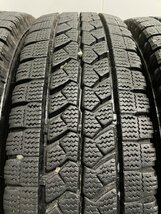 BS BLIZZAK W979 205/85R16 117/115L LT 15インチ ライトトラック用 スタッドレス 19年製 6本 バリ溝 ダイナ キャンター等　(MTI347)_画像4