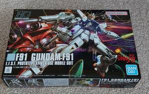 F91 Gundam unassembly Mobile Suit Gundam F91 Bandai HGUC HG 1/144