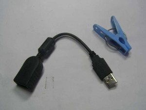 SONY純正 USB補助ケーブル PC-U003 中古品 スリキズ等少有 原産国・中国 送188 