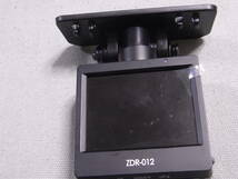コムテック COMTEC ドライブレコーダー ZDR-012 HD 200万画素 LED信号機対応 2.3インチ液晶 動作確認済み ドラレコ　中古_画像1