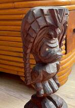 1950s Vintage TIKI Hawaiian KOA Carving from Big Islands_画像2