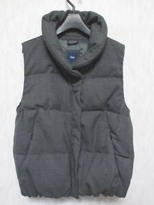 gap Gap down vest lady's S gray irmri kn1405