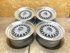 BBS RS 16インチ 7J ET24 ハブ73㍉ 114.3 4穴 旧車 当時物 リバレル 美品 RS039 4本 フラットバック