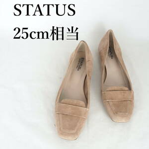 MK2132*STATUS* стойка tas* женский плоская обувь *25cm соответствует * светло-коричневый тон 