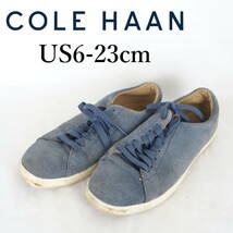 MK2368*COLE HAAN*コールハーン*レディーススニーカー*6-23cm*紺系_画像1