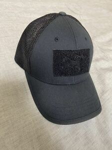 希少 Arc'teryx BAC HAT アークテリクス バックハット キャップ 黒 ブラック FLEXFIT 国内正規品 美品 CAP