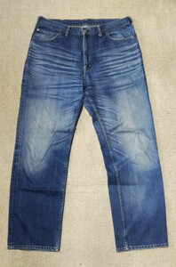 ◎ビッグサイズ◎雰囲気抜群◎リーバイスLevi's533-0002ルーズストレートデニム ビンテージUSED加工 38×32 503 504